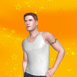 hot heterosexual hot boy Tiki,  enjoys online 3Dsex