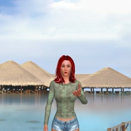 3Dsex game playing AChat community member heterosexual erotomanic girl Scarlett_, 