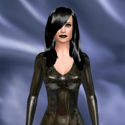 3Dsex game playing AChat community member bisexual nymphomaniac girl Selene_J, Love strapon, 