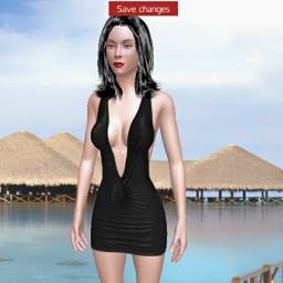 3D sex game community member heterosexual nymphomaniac girl Nila1997, 