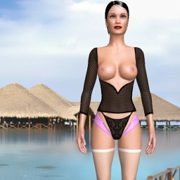 connect and play virtual 3D sex with heterosexual sex maniac girl Aurbey, 