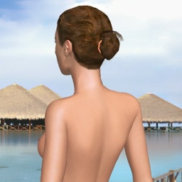 3Dsex game playing AChat community member bisexual bugger girl Qaza, 