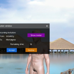 connect and play virtual 3D sex with heterosexual hot boy Montaignac, 