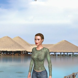 3Dsex game playing AChat community member  hot shemale Shimale01, 