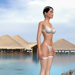 3D sex game community member bisexual erotomanic girl Cumdump8, 