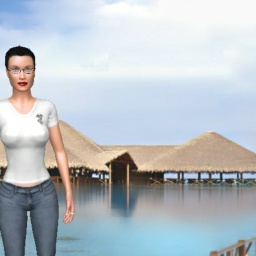 free 3D sex game adventures with heterosexual pervert girl Boocakez, 