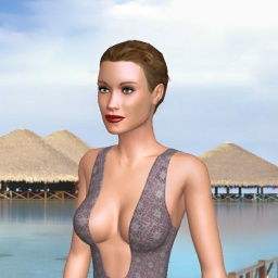 3Dsex game playing AChat community member  hot shemale Annaxxxx, 