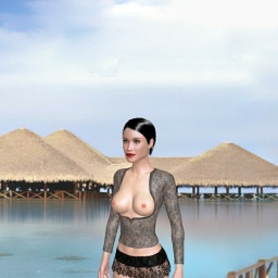 3D sex game community member bisexual bugger girl HisOne, England, 