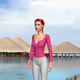 multiplayer virtual sex game player homosexual pervert girl Paula36, 