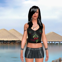 3D sex game community member bisexual voluptuous girl SandraDee, US, 