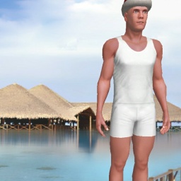 free 3D sex game adventures with heterosexual pleasant boy Sniper399, 