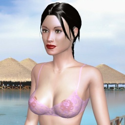 enjoy virtual sex games with mates like heterosexual erotic girl Lanabanana, italy, 