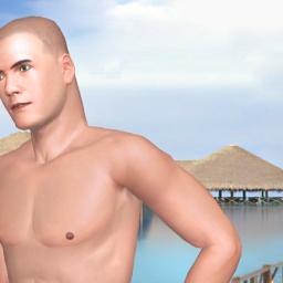 3Dsex game playing AChat community member heterosexual hot boy LlLucas, 