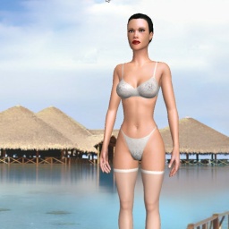 3Dsex game playing AChat community member bisexual bugger girl Skfls, 