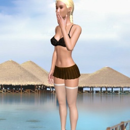 3D sex game community member bisexual erotomanic girl StephBee, 