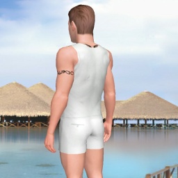 3Dsex game playing AChat community member  lustful boy Ninjaxxx, 