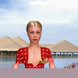 3Dsex game playing AChat community member heterosexual hot girl Brit, 