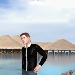 3Dsex game playing AChat community member heterosexual bugger boy Hornybird, 