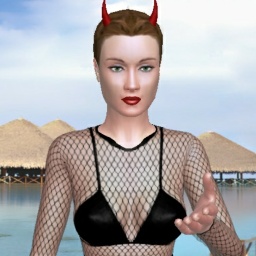free 3D sex game adventures with homosexual passionate girl Ibetth, mexico, 