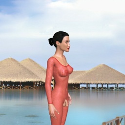 enjoy virtual sex games with mates like bisexual fiend shemale Dollie, 