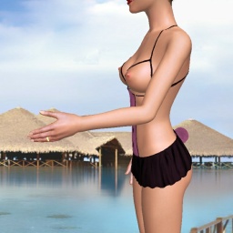 play online virtual sex game with member bisexual hot girl Baybee, submissive and breedable