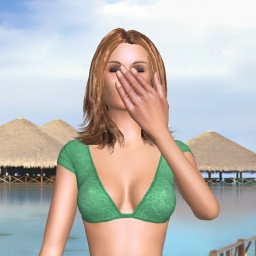 virtual sex game playing w. single girls like bisexual hot girl Valen, 