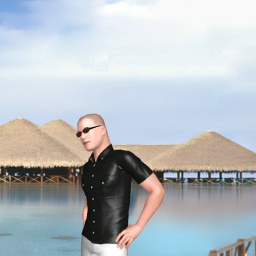 multiplayer virtual sex game player heterosexual verbose boy FaiGod777, leather clothes but not the latex type