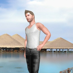 free 3D sex game adventures with heterosexual lush boy Izan, 