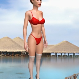 3Dsex game playing AChat community member  hot shemale NaughtyMeli, 