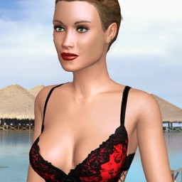 hot  hot shemale Imsad,  enjoys online 3Dsex