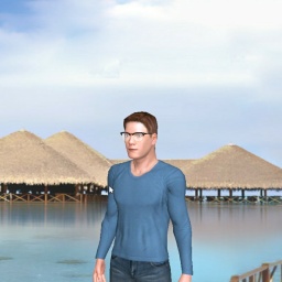 3D sex game community member heterosexual lecher boy Bigtease, 