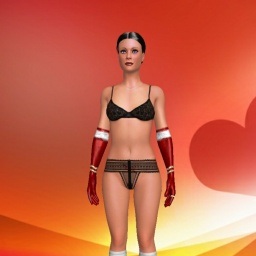 see bisexual sodomist girl Vishay,  while playing porn game online