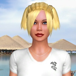 3Dsex game playing AChat community member  hot girl AdrianaMoon, 