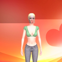 hot heterosexual sodomist girl EstelaMarach, UK,  enjoys online 3Dsex