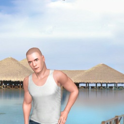 hot heterosexual lovesick boy Samy,  enjoys online 3Dsex