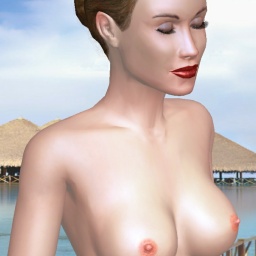 3Dsex game playing AChat community member heterosexual lush girl Sunny1411, 
