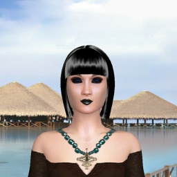 see heterosexual sensual girl Mersive, Bulgaria,  while playing porn game online