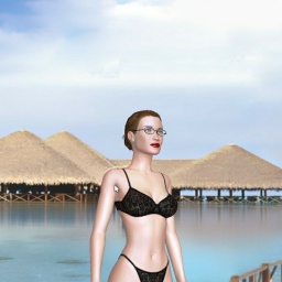 connect and play virtual 3D sex with bisexual sodomist shemale Viktorablade, 