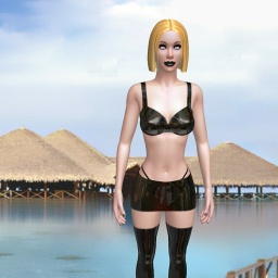 free 3D sex game adventures with  hot shemale Asagii, 