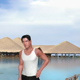 see bisexual sex maniac boy Lopu,  while playing porn game online