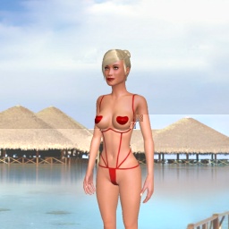 adults enjoying 3D sex games like bisexual fiend shemale Maddiii, 