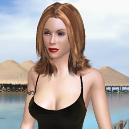 hot homosexual hot girl Raffaella,  enjoys online 3Dsex