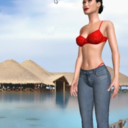 3Dsex game playing AChat community member  hot girl Nikao0j, 