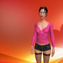 3D sex game community member heterosexual easygoing girl LindsayLuna, 