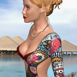 multiplayer virtual sex game player heterosexual brute girl Alexa121, 