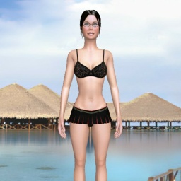 best sim sex game online with bisexual vuloptuous girl Monkey_Brain, USA, 