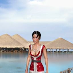 adults enjoying 3D sex games like bisexual eroticism girl Anja82, 