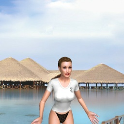 3D sex game community member bisexual fiend girl IsaCR, Spain, 