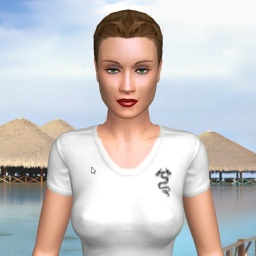 3D sex game community member bisexual hot shemale Lustybabe, 