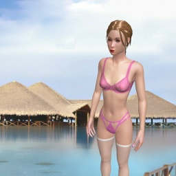 3Dsex game playing AChat community member bisexual sexy girl DaisyQueen, 